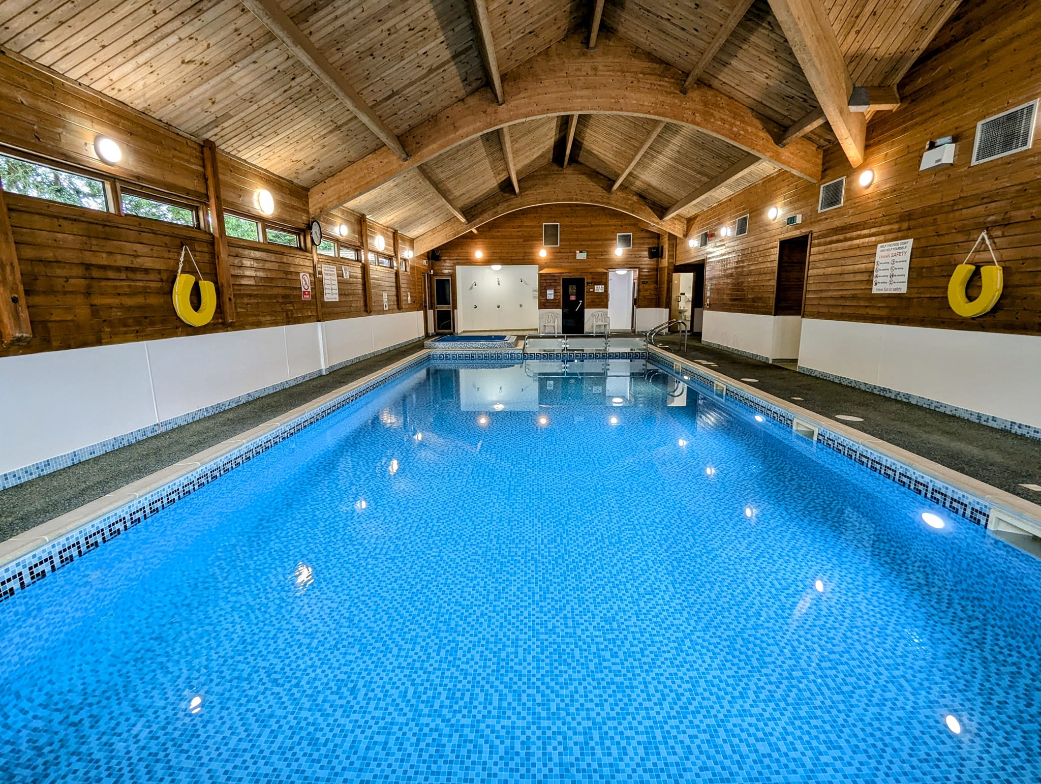 Second indoor pool at Lincoln Farm Park